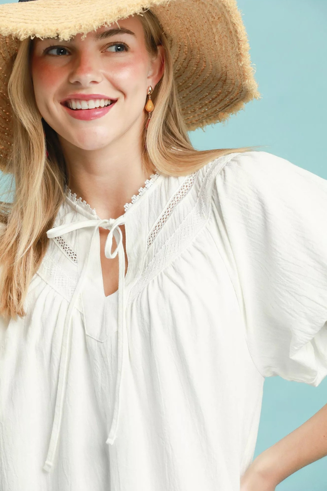 Emily Ruffle Mini Dress