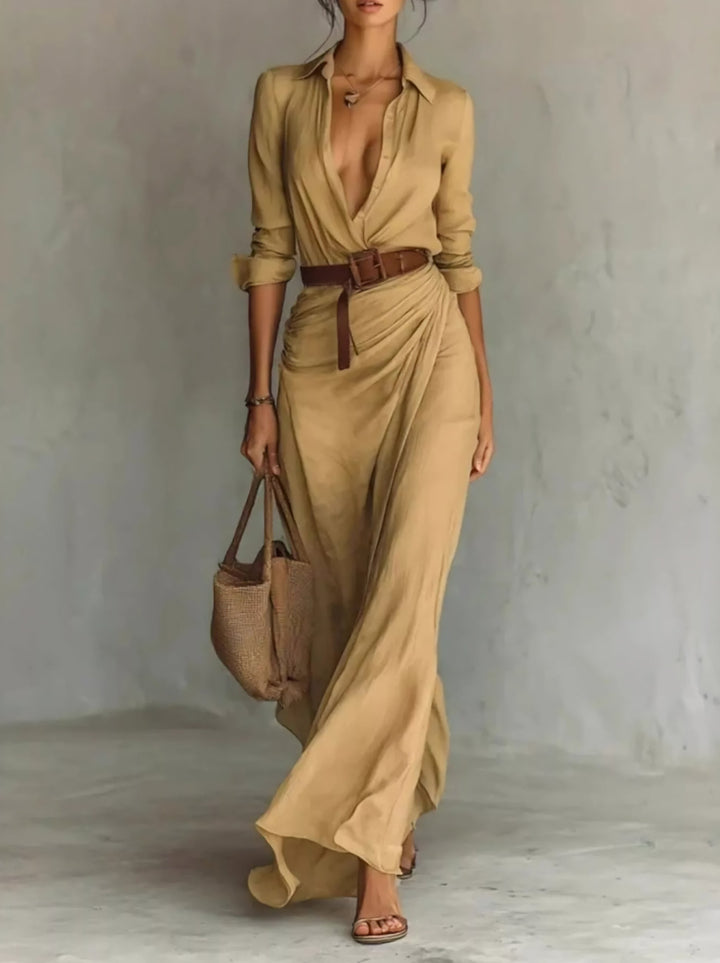 Colette Shirt Maxi Dress